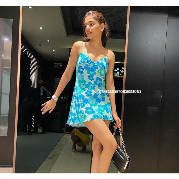 ZARA BLOGGER FAVE!!! Printed Slip Dress NWT - Picture 9 of 16